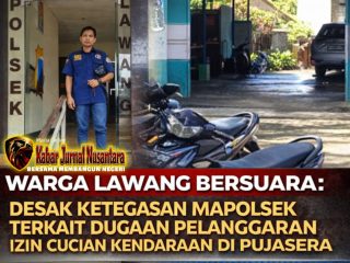 ‎Mapolsek Didesak Tegas Tindak Dugaan Pelanggaran Izin Cucian Kendaraan di Pujasera