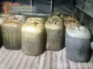 Kanit Tipidter Polres Jember Berhasil Sergap Penimbun BBM Subsidi Jenis Pertalite