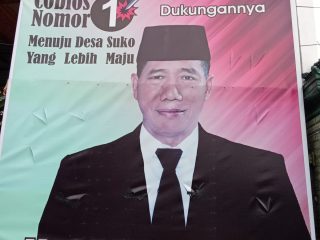 Pilkades Desa Suko Berjalan Aman,Tertib dan Damai, H. Sabari Raih Dukungan Dari Warga