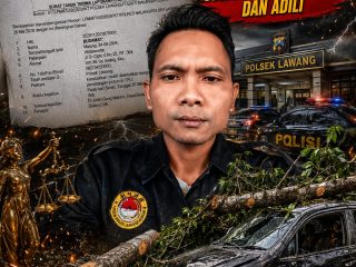 Tempuh Jalur Hukum!!!, APH Polsek Lawang Segerah Memproses, Korban Penebangan Menimpah Mobil Yang Berakibat Kerusakan