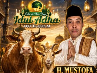 UCAPAN PIMPINAN REDAKSI KABAR JURNAL NUSANTARA MOMEN HARI RAYA IDUL ADHA 1447.H-2026.M