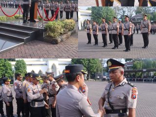 Kapolres Pimpin Sertijab PJU Dan Kapolsek Jajaran Tingkatkan Pelayanan Publik Humanis dan Responsif