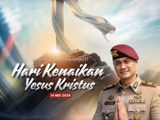 Ucapan Kasatresnarkoba  Polres Tanjung Perak Surabaya Hari Kenaikan Yesus Kristus 2026