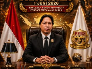 Agus Setiawan, S.H., Ketua Umum KJN : Pancasila Adalah Perekat Persatuan Bangsa dan Fondasi Perdamaian Dunia