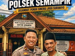 Berbincang Kamtipmas, Lawatan Ketum AMP di Polsek Semampir Disambut Penuh Sinergi Jogo Suroboyo