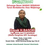 Madas sedarah Turut Berduka Cita Atas Wafatnya Ayahanda Wakil Panglima