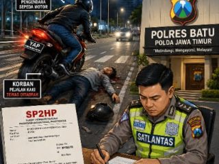 Mencuat ke Publik!!!, Kasus Penanganan di Polres Batu, Lakalantas Terjadi Desember 2025 dan Pelaku "Mabuk Miras", Aneh Berkas Sudah P21 Belum Ada Penahanan???