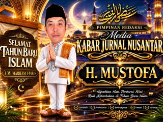 Media Online Kabar Jurnal Nusantara Mengucapkan Selamat Tahun Baru Islam 1448 H
