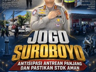 JOGO SUROBOYO" Antisipasi Antrean Panjang dan Pastikan Stok Aman, Polrestabes Surabaya Pantau Distribusi Solar Real-Time