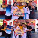 BRAVO" Tim Beladiri Polres Ngawi Raih Dua Medali pada Kejuaraan Beladiri Polri Kapolda Jatim Cup 2026