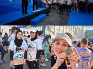 Ribuan Warga Bersama Anggota Polri Meriahkan Semeru Fun Run 2026 di Kota Lama Surabaya