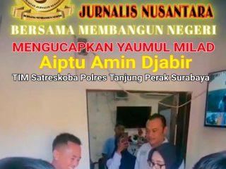 KJN Doakan Dedikasi Aiptu Amin Djabir di Hari Kelahiran, Insan Pers Beri Dukungan Moral Personel Satreskoba