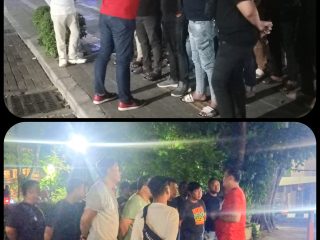 Perkuat Komitmen Pemberantasan Narkoba, Kasat Narkoba Polres Pelabuhan Tanjung Perak Pimpin Apel Malam di Jantung Kota Surabaya
