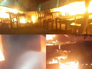 Tabung Gas Meledak, Si-Jago Merah Hanguskan Empat Bangunan di Dukuh Kupang