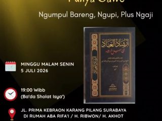 Menebar Berkah di Malam Senin, Keluarga Besar PASCAB 031 Padukan Silaturahim dan Kajian Agama