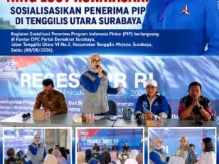 Wujud Nyata Wakil Rakyat, Lucy Kurniasari Kawal Penyaluran Bantuan Pendidikan bagi Warga Surabaya