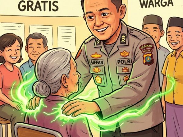 Menyembuhkan Raga-Menyentuh Langit, Kisah Polisi Penabung Pahala di Jalan Tambak Asri