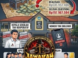 LSM Jawarah Desak Transparansi Selisih Dana BOSP SMPN 8 Gresik Sebesar Rp197,9 Juta