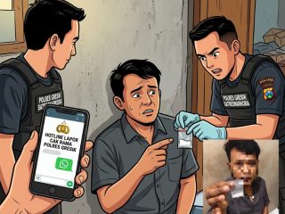 Via Hotline 'Lapor Cak Rama', Polres Gresik Berhasil Bongkar Jaringan Sabu di Kebomas
