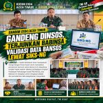 Dandim 0104/Aceh Timur Gandeng Dinsos, Terjunkan Babinsa Validasi Data Bansos Lewat SIKS-NG