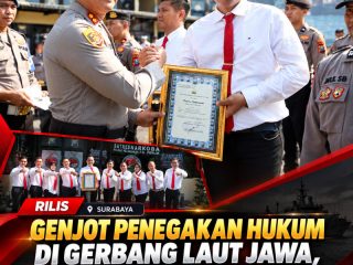 Genjot Penegakan Hukum di Gerbang Laut Jawa, Polres Tanjung Perak Ganjar Unit Berprestasi