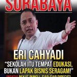 Eri Cahyadi : Sekolah Itu Tempat Edukasi, Bukan Lapak Bisnis Seragam, INGAT!!! Nekat Pungli, Siap-Siap Dipecat