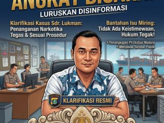 Klarifikasi Isu Miring, Kasatreskoba Tanjung Perak Tegaskan Proses Hukum Sdr. Lukman Sesuai Prosedur