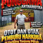 PUNGGAWA ANTINARKOTIKA, Otot dan Otak Pemburu Narkoba di Gerbang Tanjung Perak