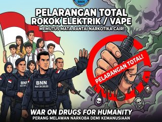 Se-gawat Itukah???, Antisipasi Narkoba Cair, BNN Usulkan Pelarangan Total Vape di Indonesia