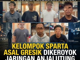 Kelompok Sparta Asal Gresik Dikeroyok Jaringan Anjalutung di Surabaya Barat