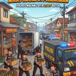 Putus Rantai Pasok Miras Ilegal di Pemukiman, Polres Malang Sita 2.307 Botol Berbagai Merek