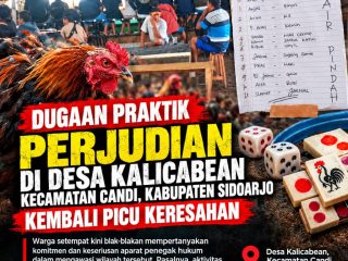 "Aroma Setoran di Balik Dadu yang Terus Berputar", Publik Menagih Janji "Korps Bhayangkara" di 'Las Vegas' Sidoarjo
