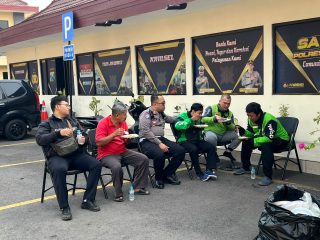 Sat Lantas Polres Mojokerto Kota: Pererat Silaturahmi Polisi Dan Masyarakat