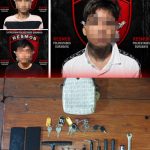 Lawan Petugas saat Ditangkap, Tiga Residivis Curanmor Surabaya di Dor Timah Panas