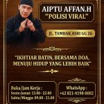 Sentuhan Jari Pengusir Energi Negatif, Rahasia Karomah Pengobatan "Polisi Viral" Pabean Cantikan