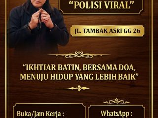 Sentuhan Jari Pengusir Energi Negatif, Rahasia Karomah Pengobatan "Polisi Viral" Pabean Cantikan